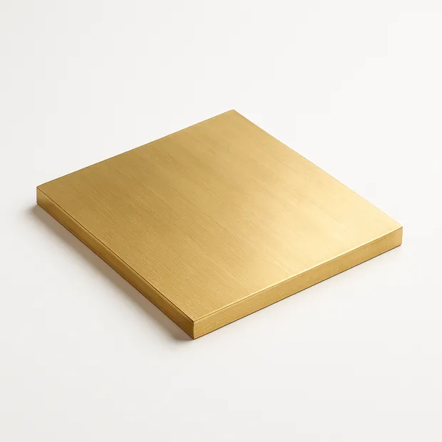 Пластина латунная