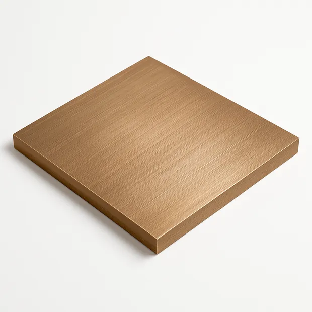 Лист бронзовый