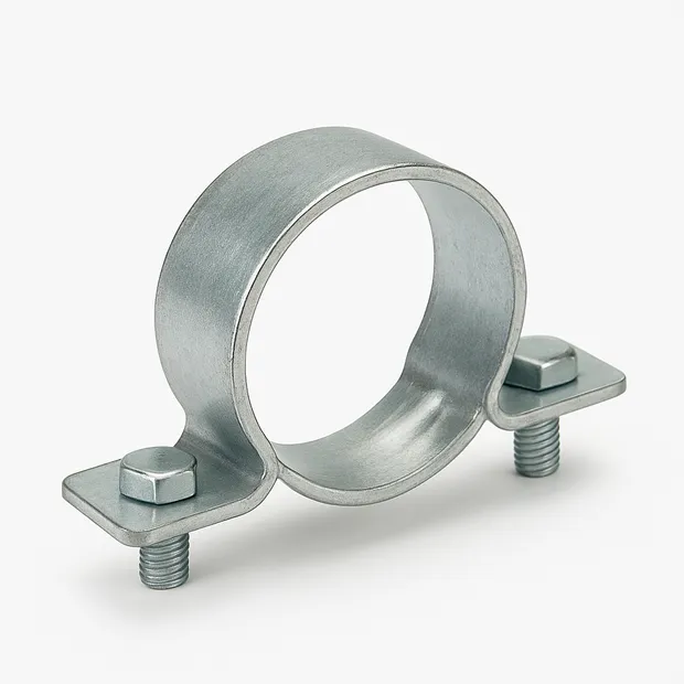 Хомут стальной облегченный для крепления труб