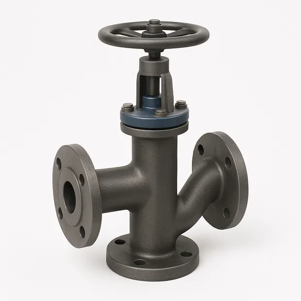 Эжектор медно-никелевый водоструйный стационарный с фланцевыми соединениями