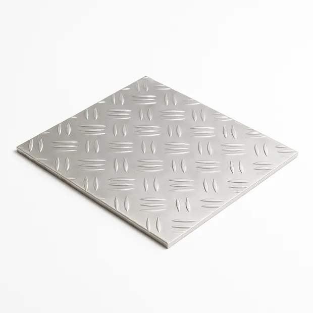 Лист алюминиевый рифленый алмаз