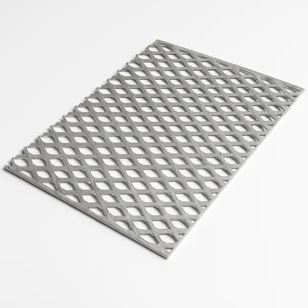 Лист просечно-вытяжной алюминиевый